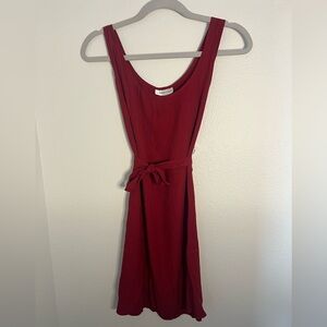 NWT Women’s Connie Choi Elegant Red Sleeveless Dress
